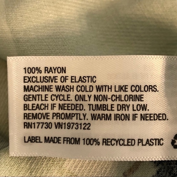 A New Day, NWT/ Mint Floral, long sleeve blouse, L - Picture 13 of 13